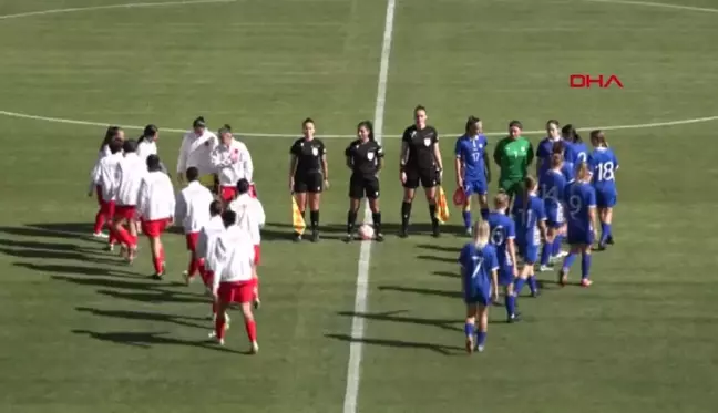 U17 Kız Futbol Milli Takımı Moldova'yı 6-2 Yendi