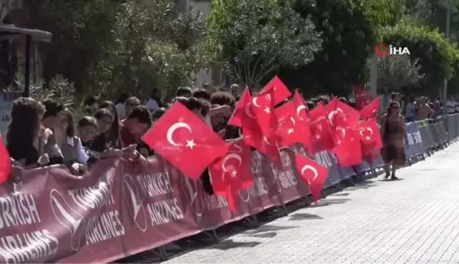 Cumhurbaşkanlığı Türkiye Bisiklet Turu'nun Fethiye-Babadağ etabı başladı