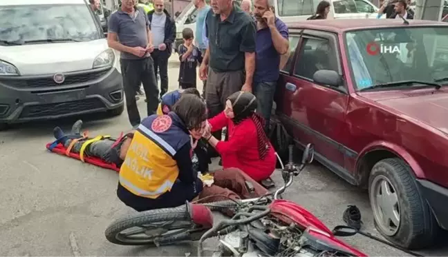 Orhangazi'de trafik kazası: 2 kişi yaralandı