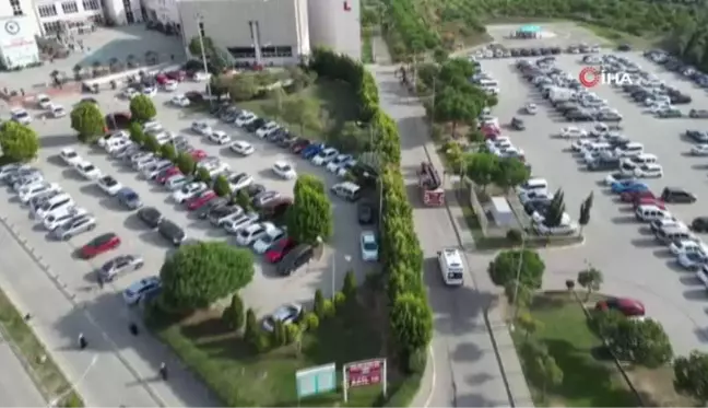 Hastanede heyecan dolu tatbikat