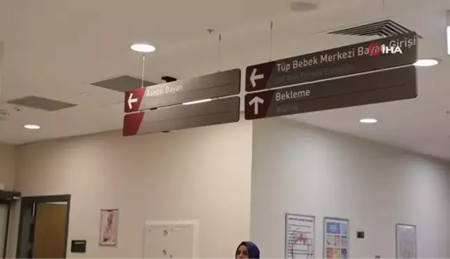 Fethi Sekin Şehir Hastanesi'nde 79 aşının 19'u gebelik ile sonuçlandı