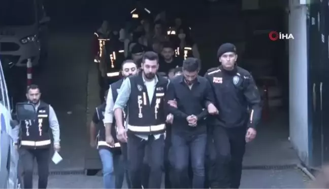 Dilan ve Engin Polat operasyonunda ifadeleri tamamlanan 18 kişi Adliyeye sevk edildi