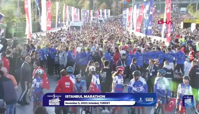 İstanbul Maratonu'nda start verildi