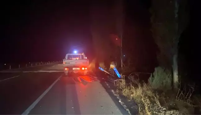 Isparta'da trafik kazası: 1'i ağır 2 kişi yaralandı