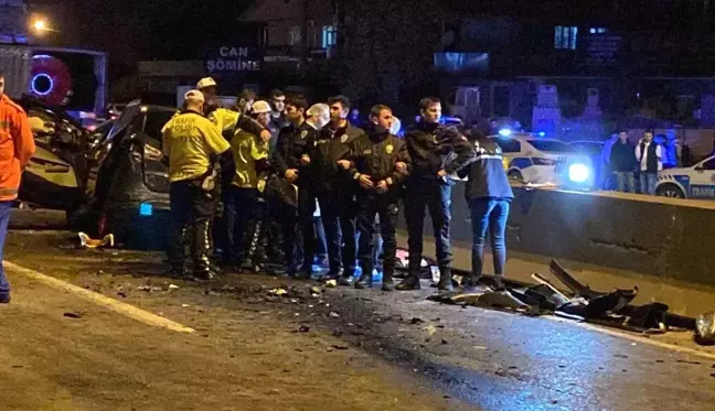 Kocaeli Başiskele'de Otomobil ve Cip Çarpıştı: 2 Ölü, 7 Yaralı