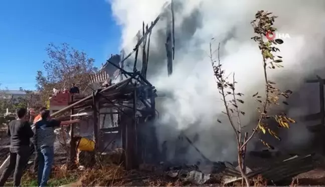 Burdur'da bir evde çıkan yangın kontrol altına alındı