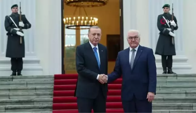 Cumhurbaşkanı Erdoğan, Almanya Cumhurbaşkanı Steinmeier'le görüştü