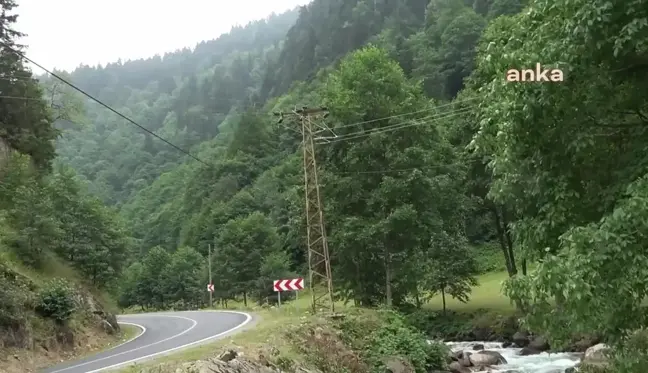 Rize İkizdere Halkı, Hes Projesi İçin Çed Bilgilendirme Toplantısına İzin Vermedi