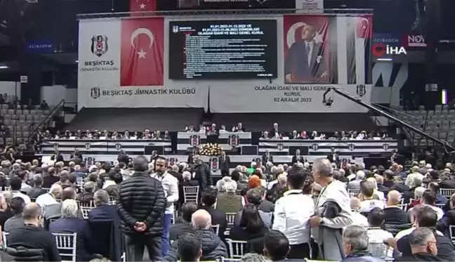 Beşiktaş İdari ve Mali Genel Kurul Toplantısı'nda Ahmet Nur Çebi'nin başkanlığındaki dönemler ibra edildi