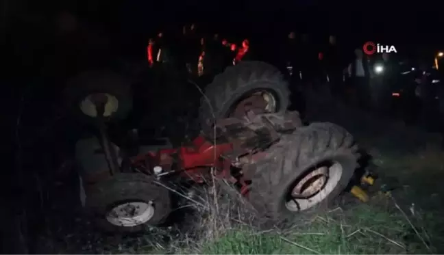 Çanakkale'de traktör kazası: 1 kişi yaralandı