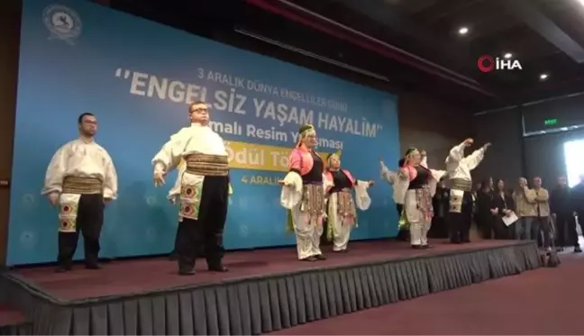 Engelsiz Yaşam Hayalim Resim Yarışması Kazananları Ödüllerini Aldı