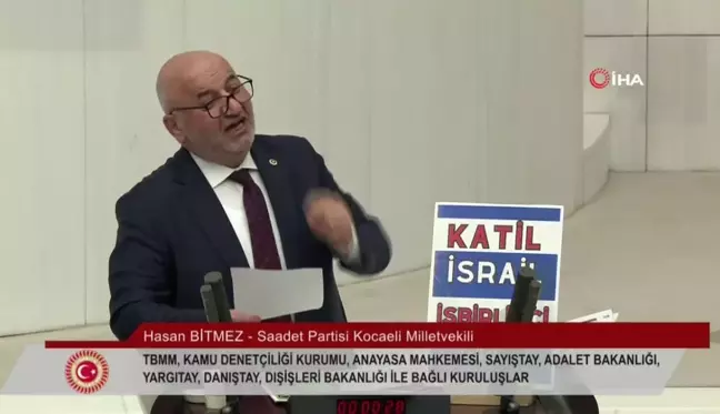 Meclis kürsünde fenalaşan Vekil Bitmez'in son sözleri