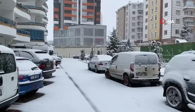 Kastamonu beyaz örtüyle kaplandı