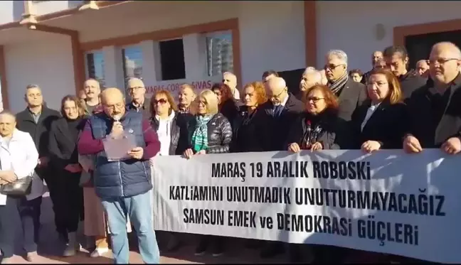 PSAKD Samsun Şube Başkanı: Maraş Katliamını Unutmadık, Unutturmayacağız