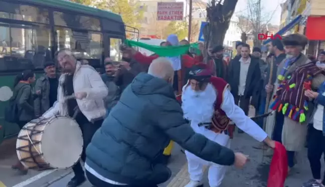 Tunceli'de Gağan geleneği ile yeni yıl kutlamaları yapıldı