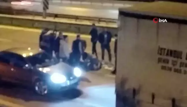 Maltepe'de motosiklet kazası: 1 yaralı