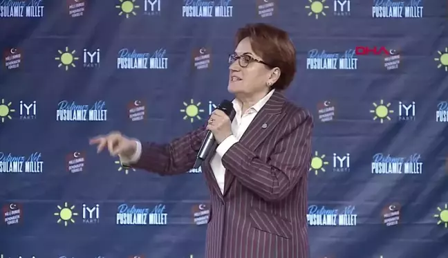 Meral Akşener, İYİ Parti'nin Manisa adaylarını tanıttı