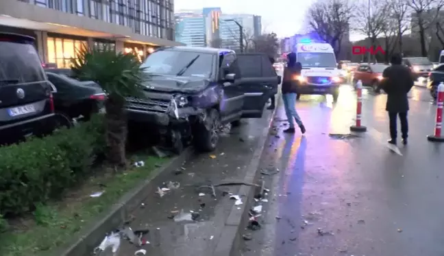 Bağırköy'de Zincirleme Kaza: 1 Yaralı