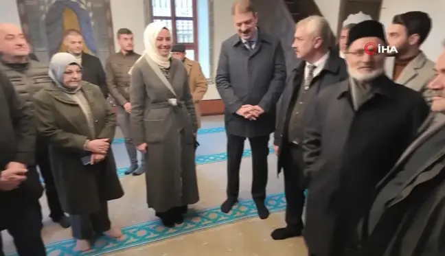 Tarihi Karahoca Camii, cuma namazıyla ibadete açıldı