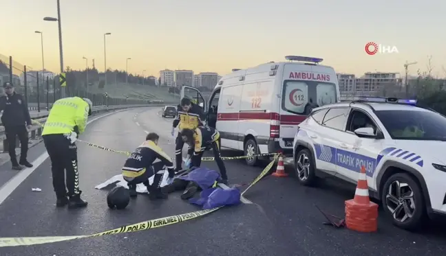 Üsküdar'da alkollü sürücünün çarptığı motosikletli hayatını kaybetti