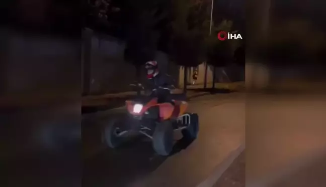 Ataşehir'de ATV ile drift yapan sürücüye 22 bin 165 TL ceza