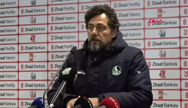 Sakaryaspor maçının ardından