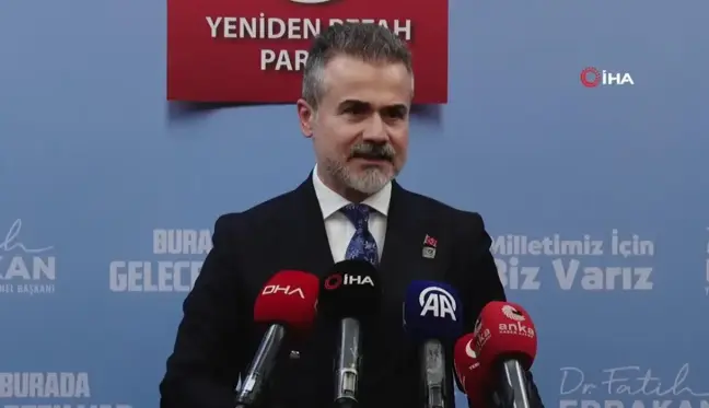 Suat Kılıç: Yeniden Refah Partisi'nin duruşu, ilkeler temelinde bir duruştur