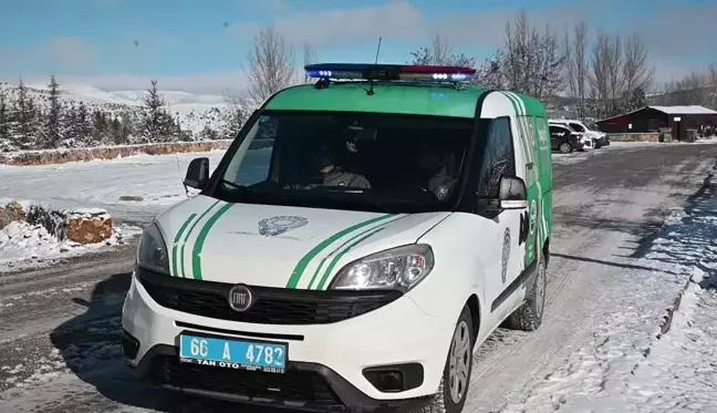 Yozgat'ta Hayvanlara Yiyecek Bırakma Çalışması