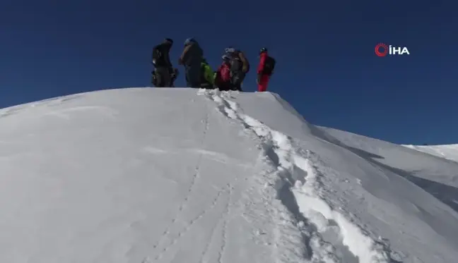 Kaçkar Dağlarında 'Heliski' heyecanı devam ediyor