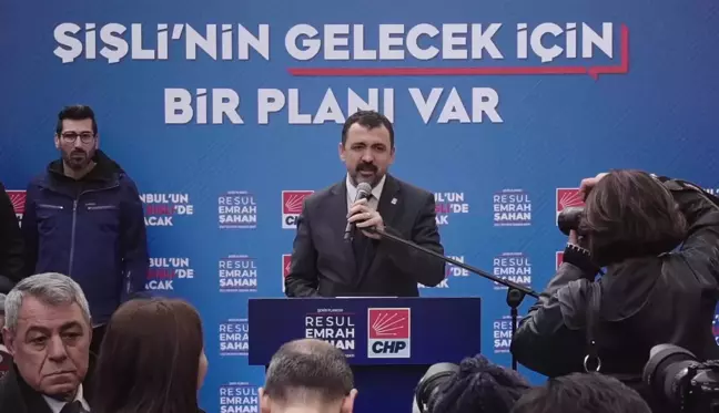 CHP Şişli Belediye Başkan Adayı Resul Emrah Şahan Seçim Çalışmalarına Başladı