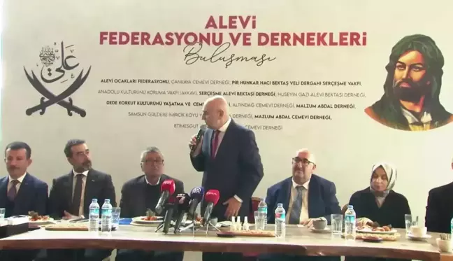 Turgut Altınok, Alevi Federasyonu ve Dernekleri ile Mamak'ta buluştu