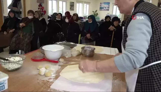 Tuzla'da Geleneksel Lezzetler Yarışmasında 65 yaş üstü büyükler hünerlerini sergiledi