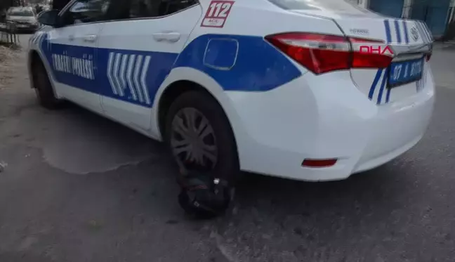 Antalya'da otomobil ile motosiklet çarpıştı: 2 yaralı