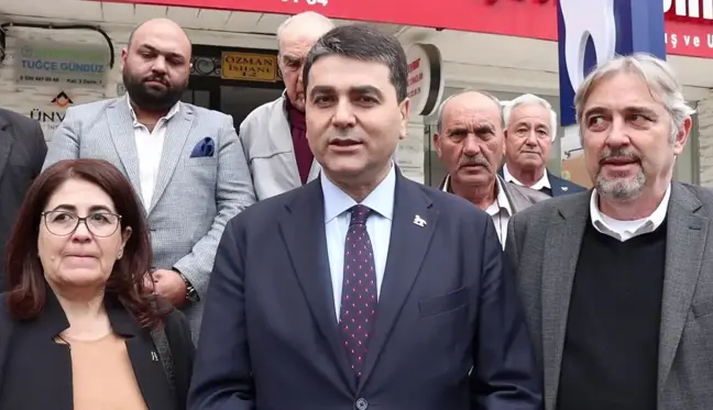 Demokrat Parti Genel Başkanı Gültekin Uysal Muğla'da