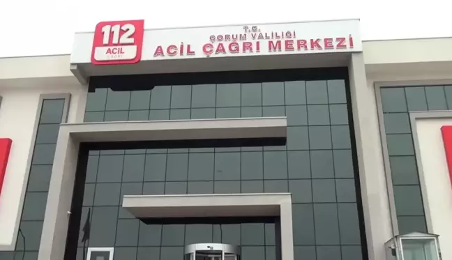 Çorum 112 Acil Çağrı Merkezi asılsız çağrı oranında Türkiye'de 2. sırada