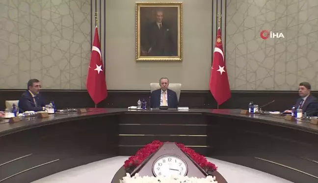 Cumhurbaşkanlığı Kabinesi, Cumhurbaşkanı Erdoğan başkanlığında toplandı