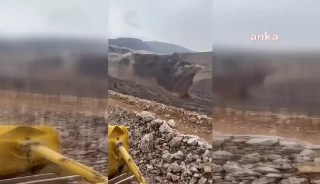 Erzincan'da Altın Madeni'nde Toprak Kayması