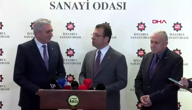 İmamoğlu İstanbul Sanayi Odası'nı ziyaret etti