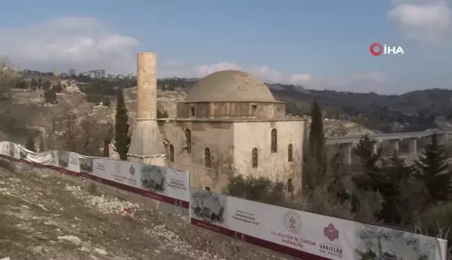 Tarihi Kurşunlu Camii'nde restorasyon hızla ilerliyor