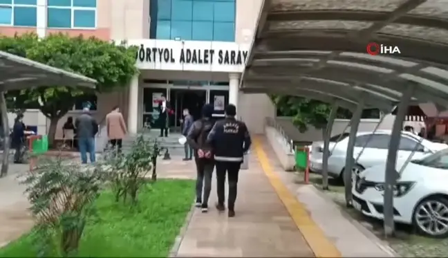 Hatay'da kamu malına zarar verme ve hırsızlık olayının şüphelisi 4 şahıs yakalandı