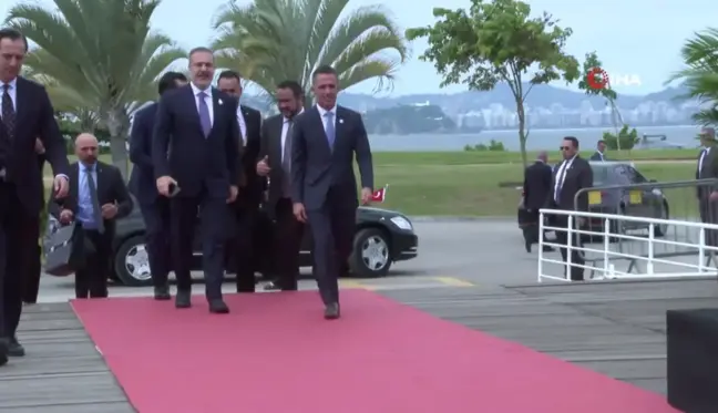 Dışişleri Bakanı Fidan, G20 Dışişleri Bakanları Toplantısı'nda mevkidaşlarına hitap etti