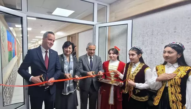 TİKA tarafından onarılan Taşkent Devlet Doğu Bilimleri Üniversitesi Türkoloji Fakültesi açıldı
