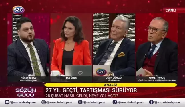 BTP Genel Başkanı Hüseyin Baş: Türkiye'de Gençler Hala Siyasi Hesaplaşmaların Göbeğinde Dayak Yiyor