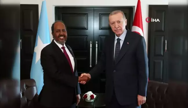 Cumhurbaşkanı Erdoğan, Somali Cumhurbaşkanı ile görüştü