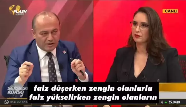 CHP Genel Başkan Yardımcısı Özgür Karabat: 'Faiz düşerken zengin olanlarla faiz yükselirken zengin olanların aynı kişiler olması tesadüf değil'