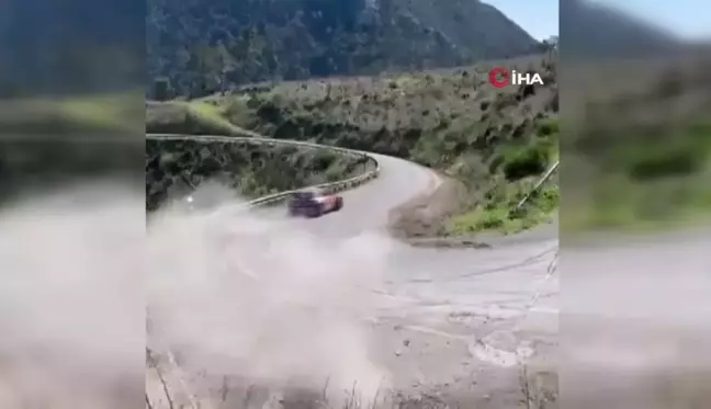 Ege Rallisi'nde ünlü pilot kaza yaptı