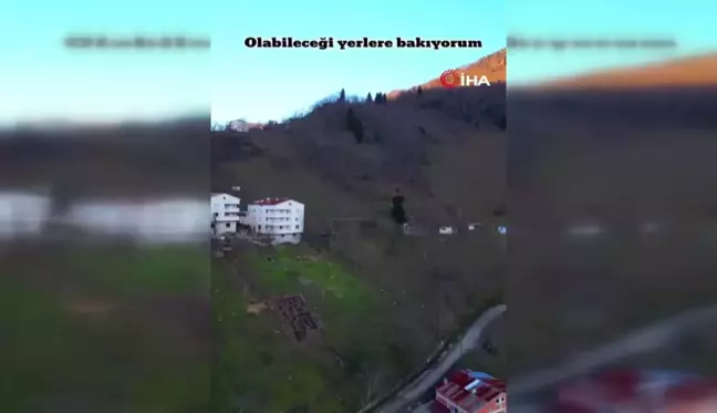 Arazide otlayan inekleri dronla ahıra getirdi, o anları böyle görüntüledi