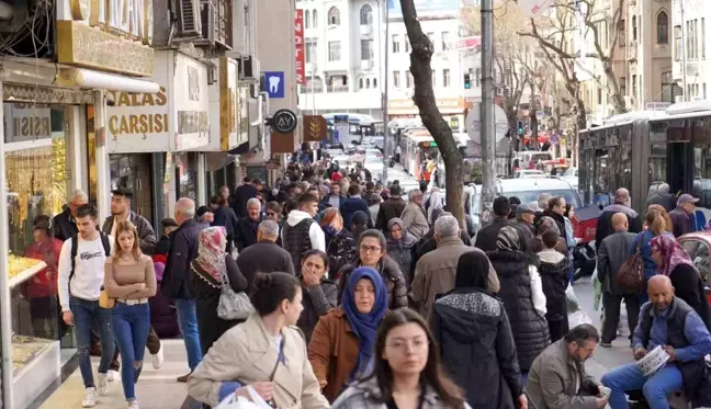 Başkentteki bayram telaşı böyle görüntülendi