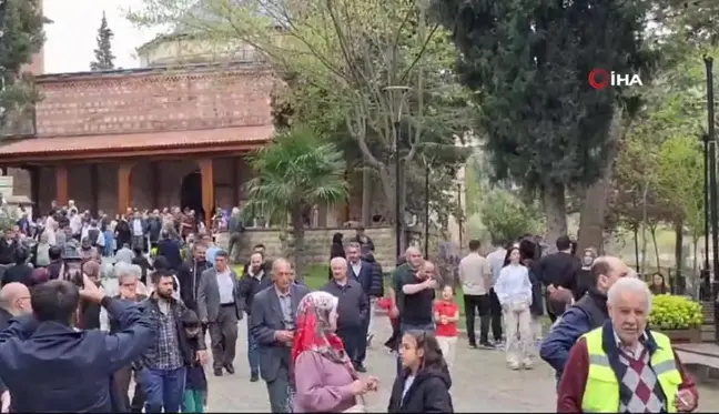 Bayramda binlerce ziyaretçi Bilecik'in tarihi yerlerine akın etti