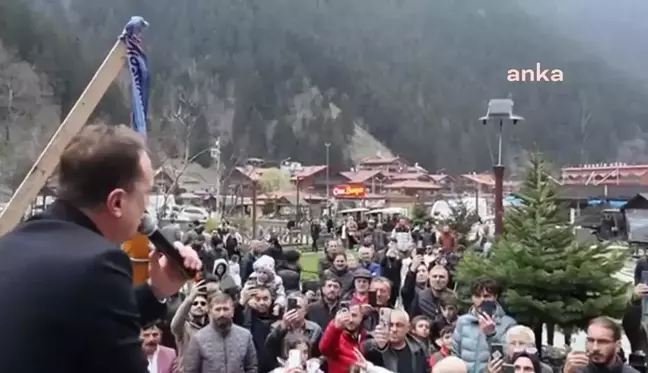 Uzungöl'de HES Projesi Protesto Edildi